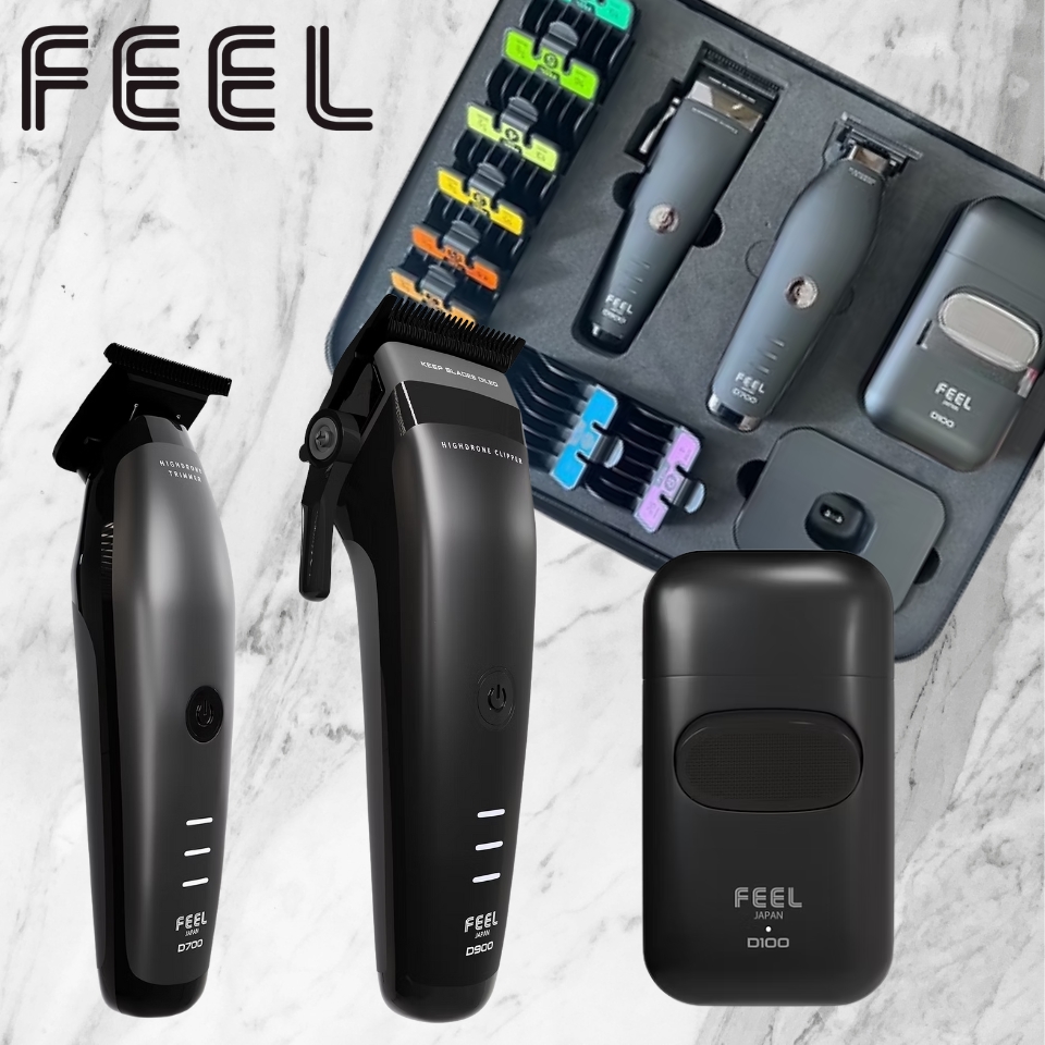 FEEL ハイドローンクリッパー D900 フェードカット対応 7300RPM ドローンモーター搭載バリカン